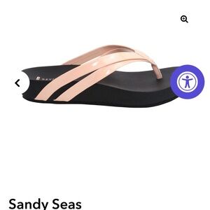 REVITALIGN Women's Sandals - Black and Pink orthopedic